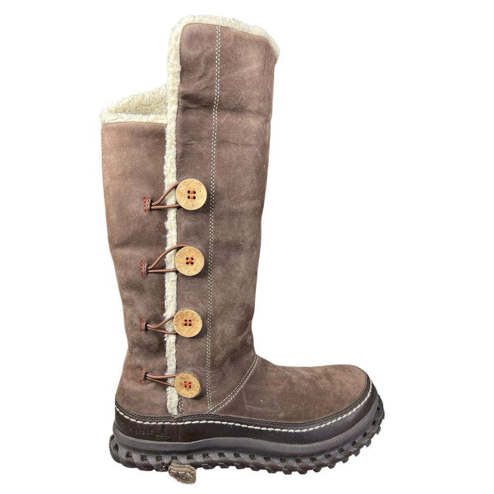 Nike X ACG 2009 Women’s Valenka Brown Suede Winter Boot Size US 6